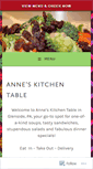 Mobile Screenshot of anneskitchentable.com